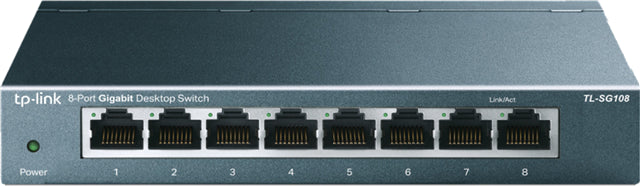 TP-Link SG108 8 Port Gigabit Switch Steel Case
