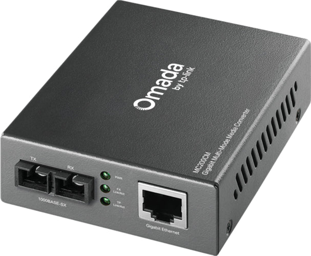 TP-Link MC200CM Gigabit RJ-45 to Multi-mode SC Fibre Converter