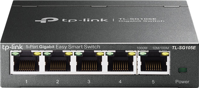 TP-Link SG105E 5 Port Gigabit Switch Easy Smart