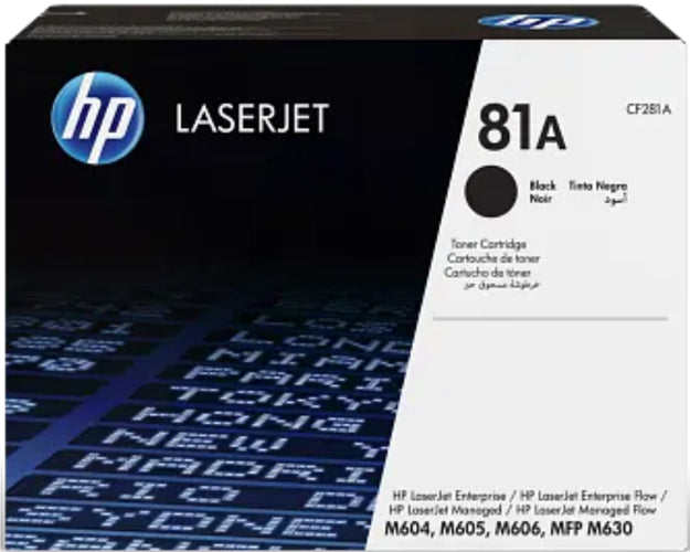 HP 81A Black Toner