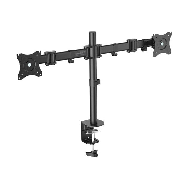 Digitus 15-27" Dual Monitor Stand with Clamp Base
