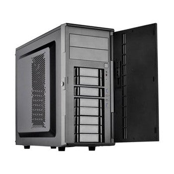 SilverStone CS380B ATX Black Storage Tower with 8 Hotswap Bays