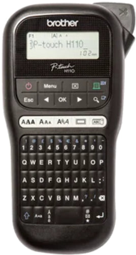 Brother PTH110BK Durable P-Touch Black Label Printer $20 Cashback