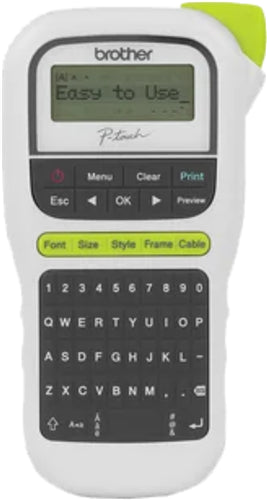 Brother PTH110 Durable P-Touch White Label Printer $20 Cashback
