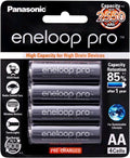 Panasonic Eneloop PRO AA 2500mAh Rechargeable Batteries 4 Pack