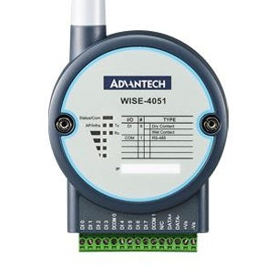 Advantech WISE-4051 8Ch Dig Input IoT Wireless I/O Module with RS-485