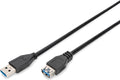 Digitus USB 3.0 Type A (M) to USB Type A (F) 1.8m Extension Cable