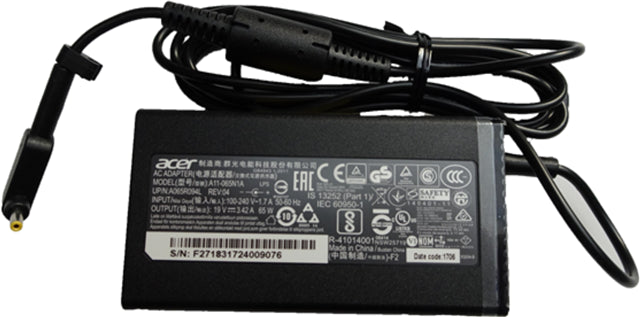 ACER 65W POWER ADAPTOR [19V 3.42A][1.1X3.0MM]