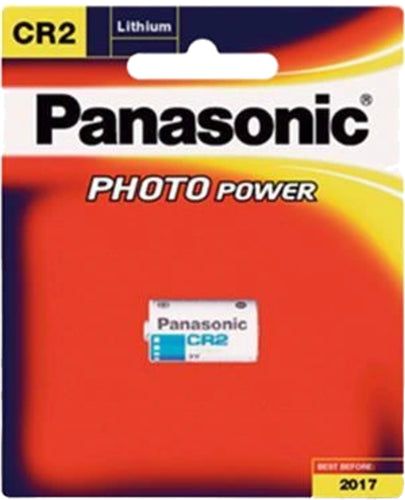 Panasonic CR-2 Photo Lithium 3V Camera Battery 1 Pack