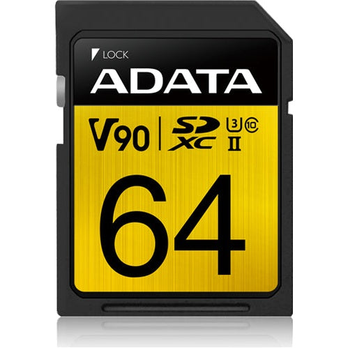 ADATA Premier ONE V90 UHS-II SDXC Card 64GB