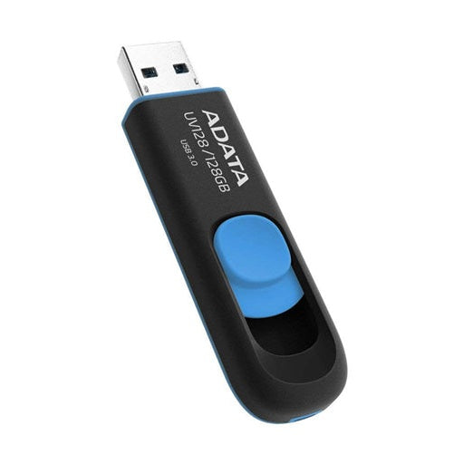 ADATA UV128 Dashdrive Retractable USB 3.2 32GB Blue/Black Flash Drive