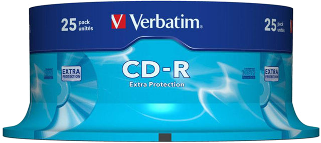 Verbatim CD-R 700MB 52x 25 Pack on Spindle