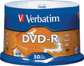 Verbatim DVD-R 4.7GB 16x 50 Pack on Spindle