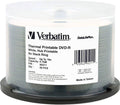 Verbatim DVD-R 4.7GB 16x Wht Wide Thermal Printable 50 Pack on Spindle