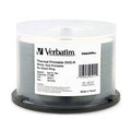 Verbatim DVD-R 4.7GB 16x Wht Wide Thermal Printable 50 Pack on Spindle