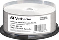Verbatim BD-R 25GB 6X White Wide Printable 25 Pack on Spindle