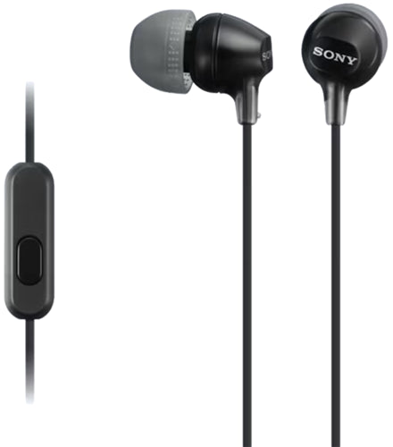 Sony MDREX15APB In Ear Headphone w/Smart Phone Control Black