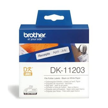 Brother DK11203 400 Multi-Purpose Address Labels 17mm x 87mm