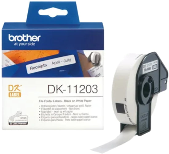 Brother DK11203 400 Multi-Purpose Address Labels 17mm x 87mm