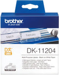 Brother DK11204 400 Multi-Purpose Address Labels 17mm x 54mm