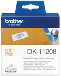 Brother DK11208 400 Large Address Labels 38mm x 90mm