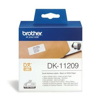 Brother DK11209 800 Small Address Labels 29mm x 62mm