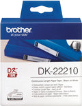 Brother DK22210 Continuous Length Paper Label Tape 29mm x 30.48m