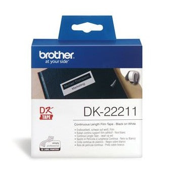 Brother DK22211 Continuous Length Paper Label Tape 29mm x 15.24m