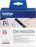 Brother DKN55224 Non-Adhesive Continuous Paper Roll 54mm x 30.48m