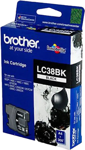 Brother LC38BK Black Ink Cartridge