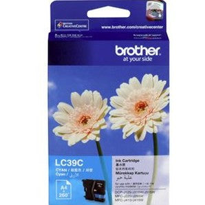 Brother LC39C Cyan Ink Cartridge