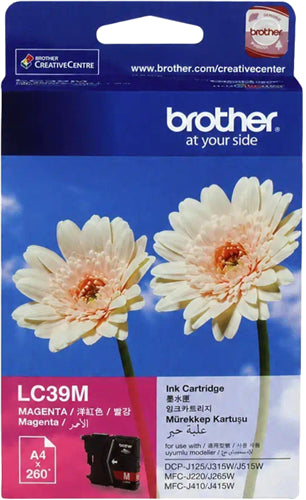 Brother LC39M Magenta Ink Cartridge
