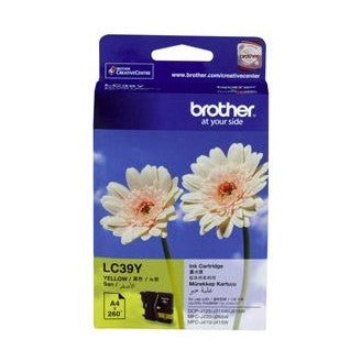 Brother LC39Y Yellow Ink Cartridge