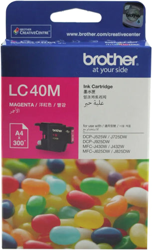Brother LC40M Magenta Ink Cartridge