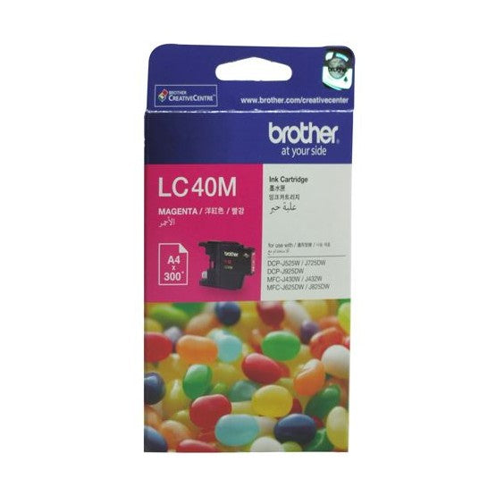 Brother LC40M Magenta Ink Cartridge