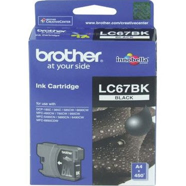 Brother LC67BK Black Ink Cartridge