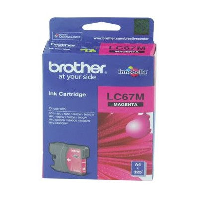 Brother LC67M Magenta Ink Cartridge