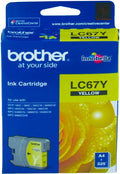 Brother LC67Y Yellow Ink Cartridge