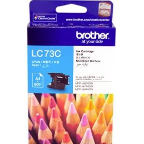 Brother LC73C Cyan Ink Cartridge
