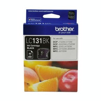Brother LC131BK Black Ink Cartridge