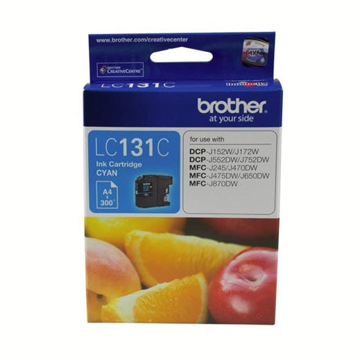Brother LC131C Cyan Ink Cartridge