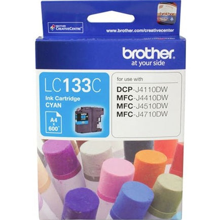 Brother LC133C Cyan Ink Cartridge
