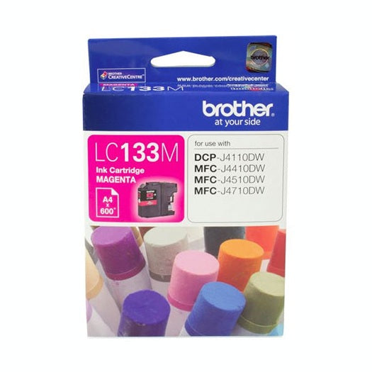 Brother LC133M Magenta Ink Cartridge