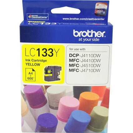 Brother LC133Y Yellow Ink Cartridge