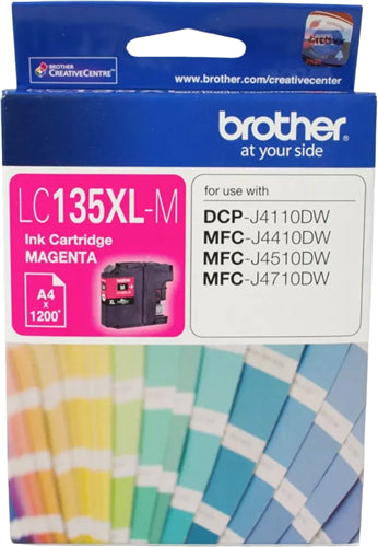 Brother LC135XLM Magenta High Yield Ink Cartridge