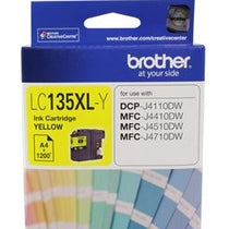 Brother LC135XLY Yellow High Yield Ink Cartridge
