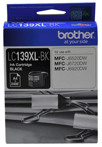 Brother LC139XLBK Black High Yield Ink Cartridge