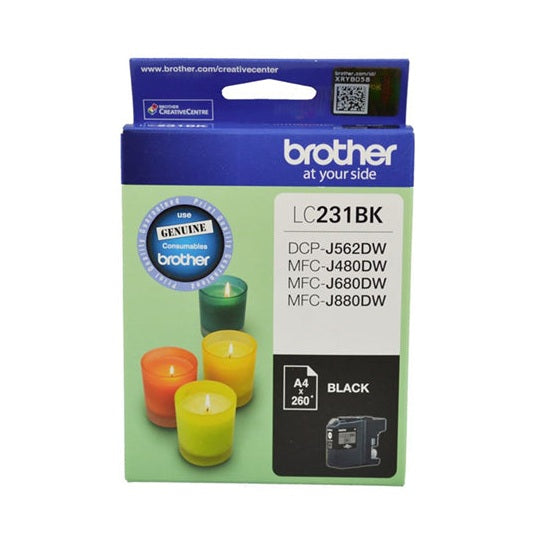 Brother LC231BK Black Ink Cartridge