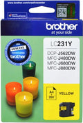 Brother LC231Y Yellow Ink Cartridge