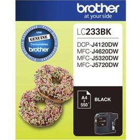 Brother LC233BK Black Ink Cartridge